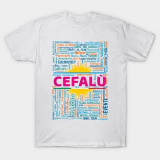 Wordart: Cefalù T-Shirt
